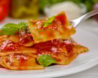Ravioli caseiro (massa curinga)
