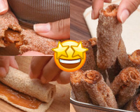 Churros caseiro fácil e sem fritar: versão mais saudável do doce é muito gostosa e fica pronta em 15 minutos na airfryer