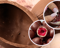 Ovo Franuí: o doce que viralizou é tendência pra Páscoa 2024! Veja como fazer a receita de chocolate com framboesa