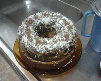 Bolo de coco de liquidificador