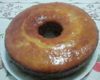 Bolo de laranja inteira