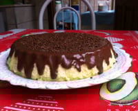 Cheesecake prático com ganache