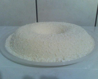 Pudim de maria-mole de coco