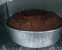Bolo de chocolate simples