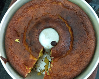 Bolo de milho cremoso e molhadinho