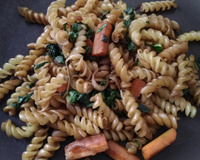 Macarrão com Taioba