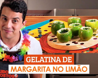 Gelatina de margarita no limão