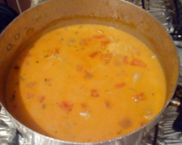 Molho de filé de merluza