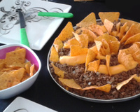 Carne moída com cheddar