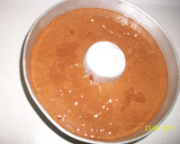 Bolo de chocolate com banana