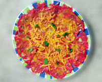 Carpaccio contra filé com molho mostarda