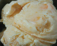 Delicioso sorvete de morango