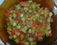 Quiabo de microondas