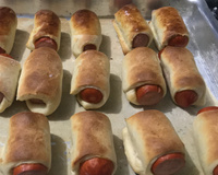 Enroladinho de salsicha