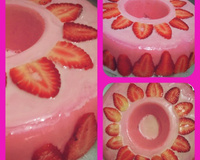 Mousse fácil de morango