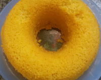 Bolo de milharina e milho verde