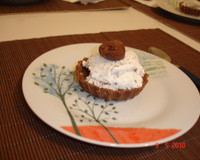 Cupcake Gelado de Nutella