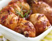 Frango assado com maionese