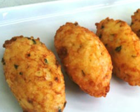 Bolinho de arroz sequinho