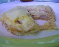 Lasanha com creme de milho