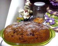 Bolo de maçã com canela de microondas