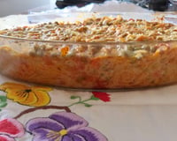 Macarrão com atum ao forno