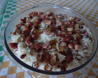 Arroz com pinhão