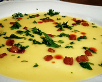 Creme de batata baroa