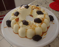 Manjar de leite condensado e coco