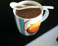 Chocolate quente simples para Inverno