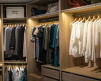 Adeus armário bagunçado com organizadores para closet e gavetas