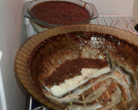 Torta de chocolate com coco