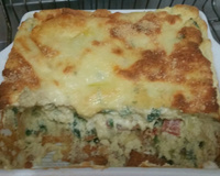 Souflé delicioso de espinafre sucesso garantido