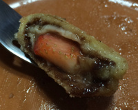 Enroladinho de Nutella com morango