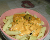 Macarrão com molho de queijo