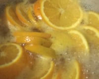 Doce de laranja pera