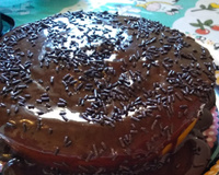 Bolo de cenoura na tupperware (micro-ondas)