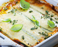 Nem espinafre, nem berinjela: essa é a receita da melhor lasanha com legume que eu já provei na vida