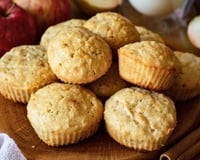 Muffin de banana ou maçã sem glúten