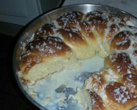 Rosca doce com coco