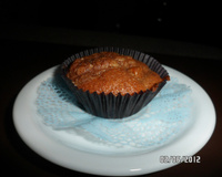 Bolinho integral de maçã e banana