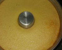 Pudim com leite em pó diluído