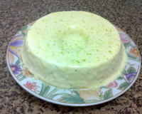 Pudim de mousse de limão