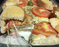 Torta Vermont de pão de forma