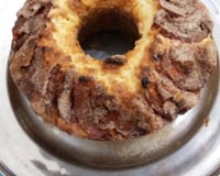 Bolo de iogurte com maçã e canela