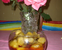 Batata doce em calda