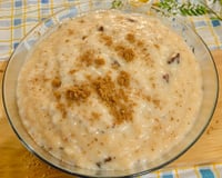 Arroz doce simples e tradicional