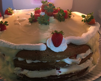Bolo Pelado (Naked cake)