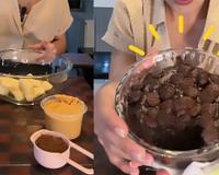 Sabe aquela receita que até uma criança de 6 anos consegue fazer? Brownie de airfryer com apenas três ingredientes cremoso e saudável