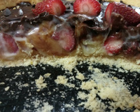 Torta trufada de morango